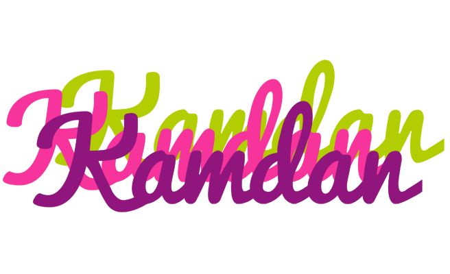 Kamdan flowers logo
