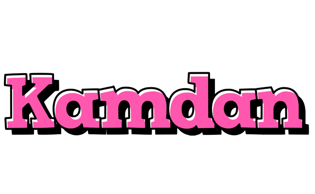 Kamdan girlish logo