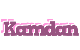 Kamdan relaxing logo