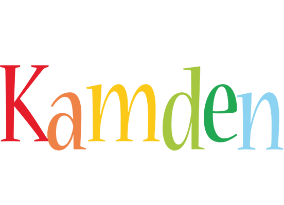 Kamden birthday logo