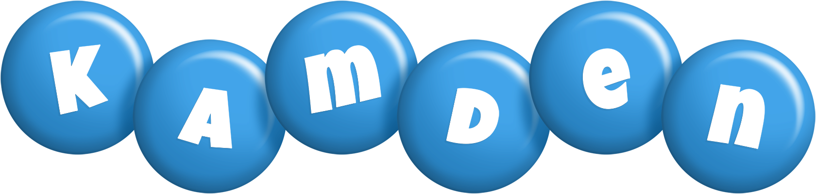 Kamden candy-blue logo