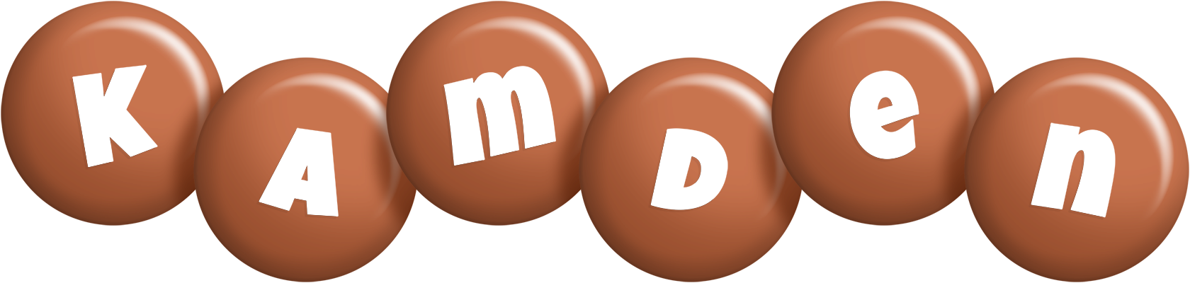 Kamden candy-brown logo