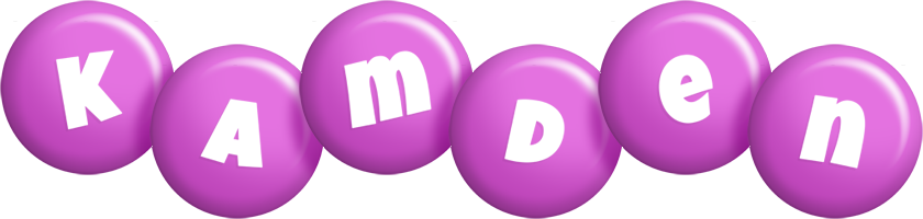 Kamden candy-purple logo