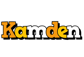 Kamden cartoon logo