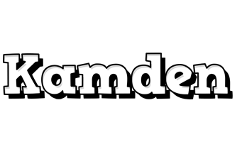 Kamden snowing logo