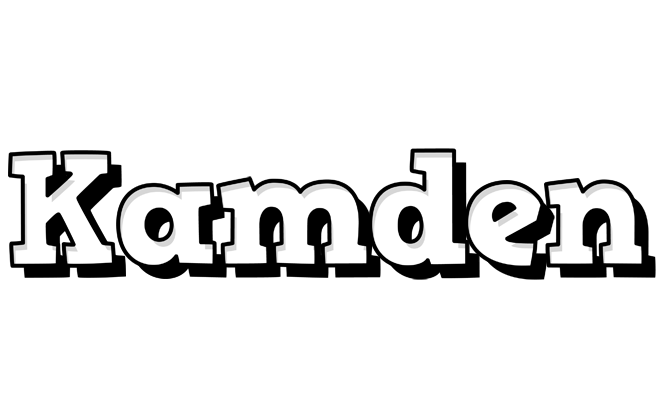 Kamden snowing logo