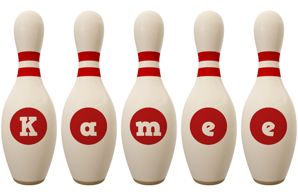 Kamee bowling-pin logo