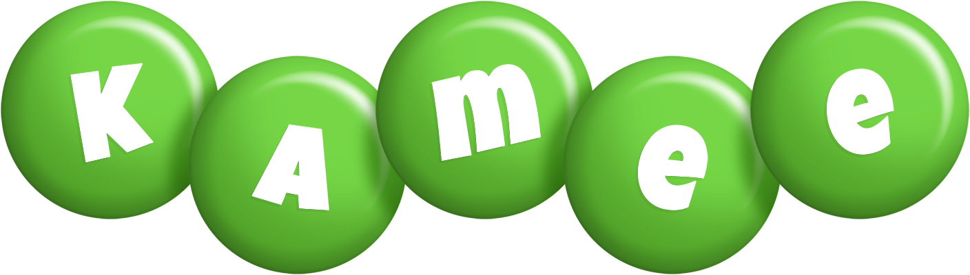 Kamee candy-green logo