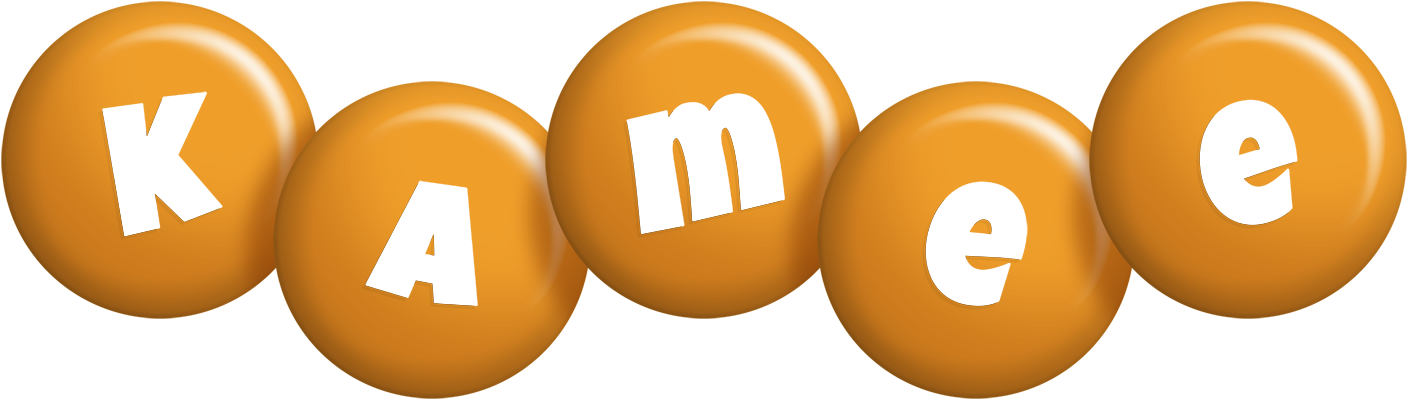 Kamee candy-orange logo