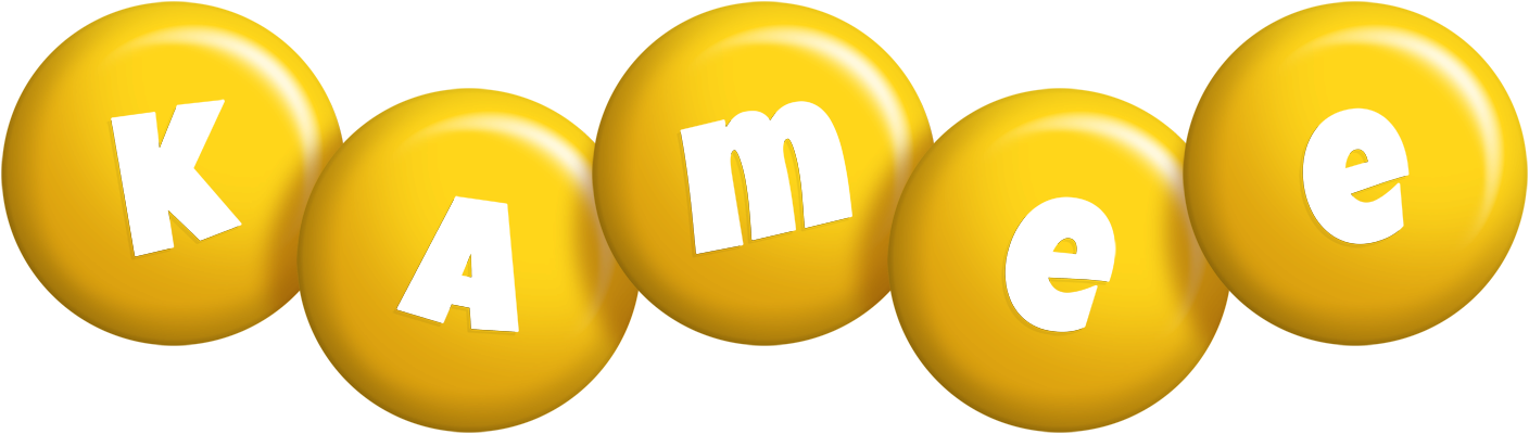 Kamee candy-yellow logo