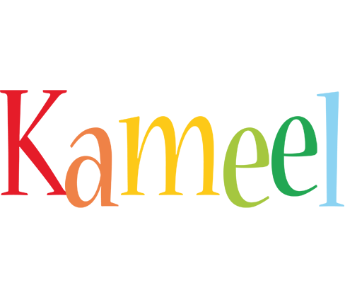 Kameel birthday logo
