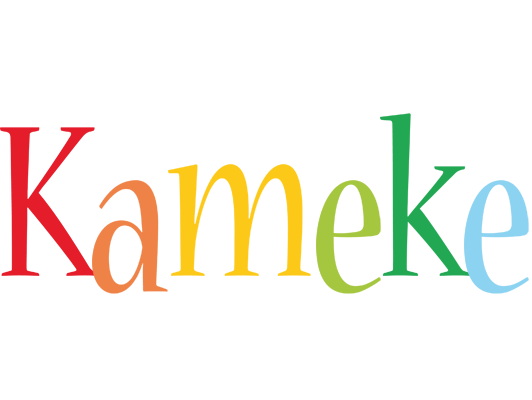 Kameke birthday logo