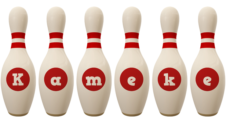 Kameke bowling-pin logo