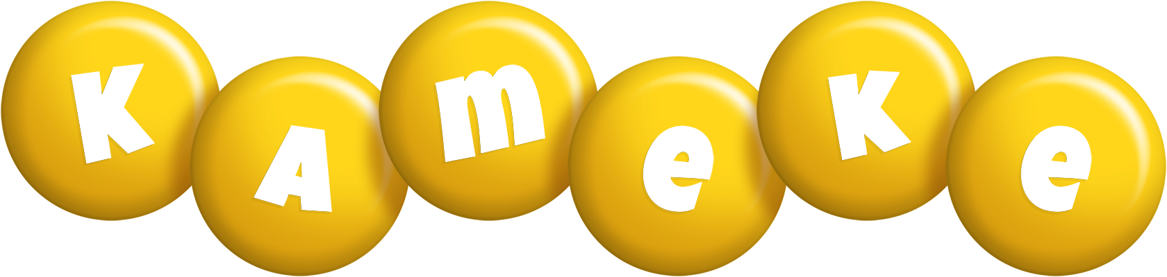Kameke candy-yellow logo