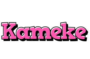 Kameke girlish logo