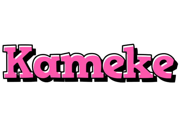 Kameke girlish logo