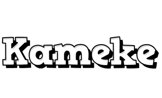 Kameke snowing logo