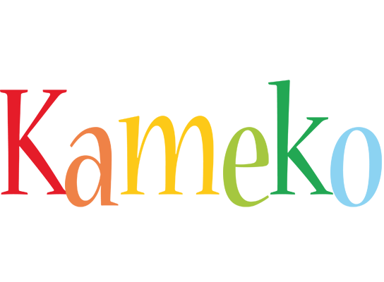 Kameko birthday logo