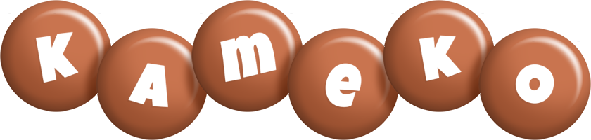 Kameko candy-brown logo