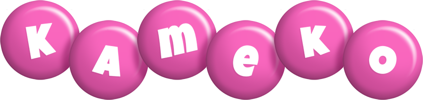 Kameko candy-pink logo