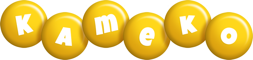 Kameko candy-yellow logo