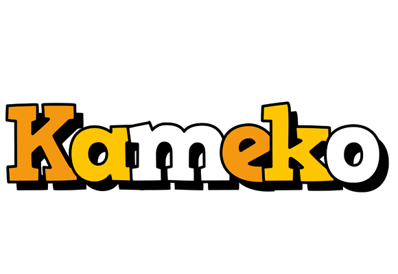 Kameko cartoon logo