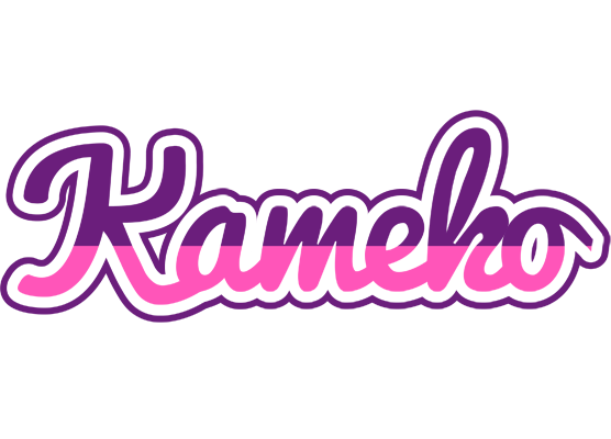 Kameko cheerful logo