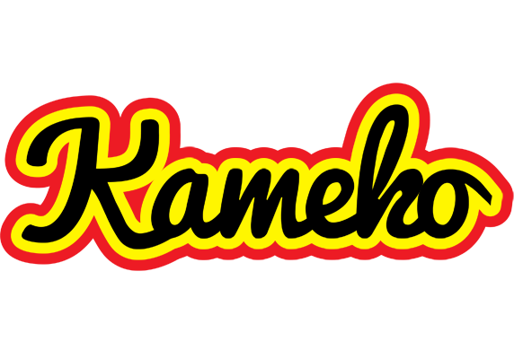 Kameko flaming logo