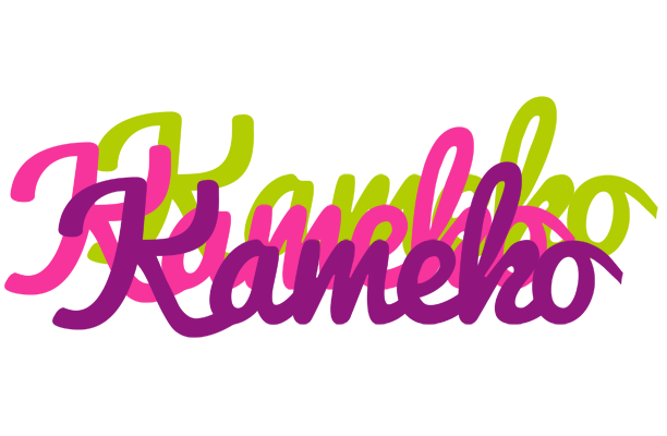 Kameko flowers logo