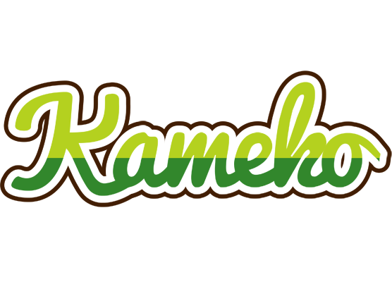 Kameko golfing logo