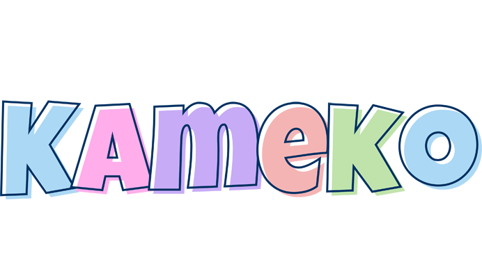 Kameko pastel logo