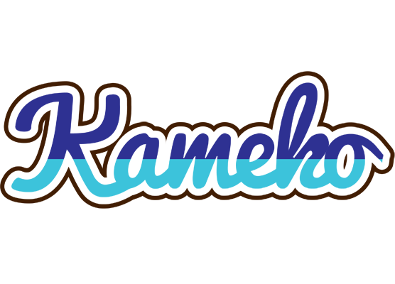 Kameko raining logo