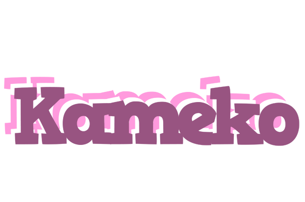 Kameko relaxing logo