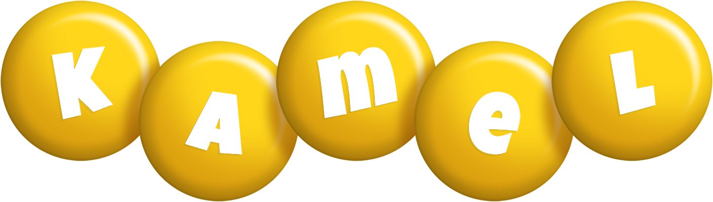 Kamel candy-yellow logo