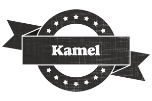 Kamel grunge logo