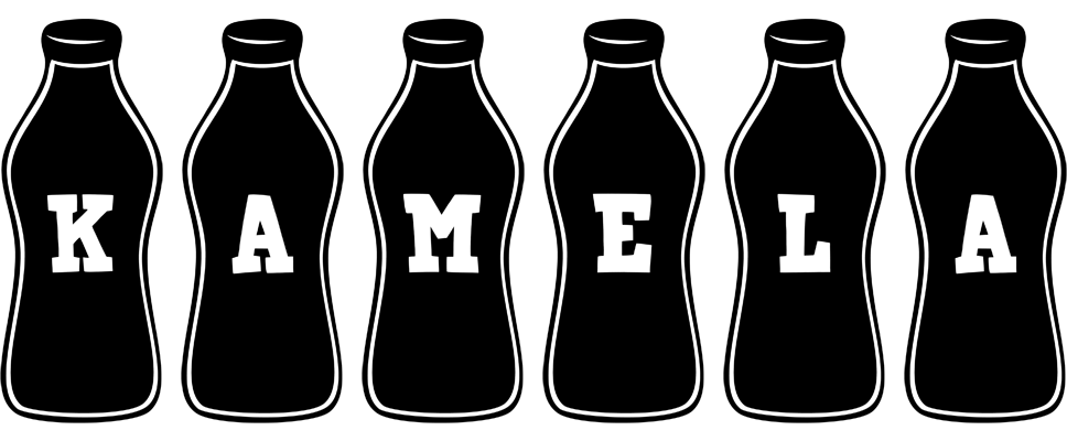 Kamela bottle logo