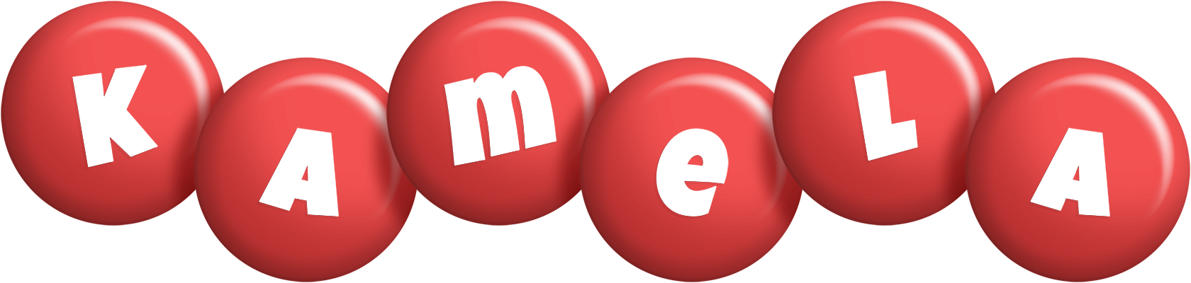Kamela candy-red logo