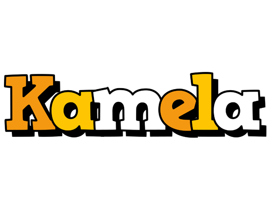 Kamela cartoon logo