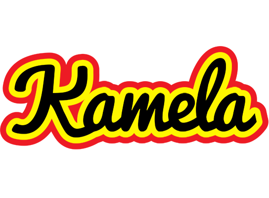 Kamela flaming logo