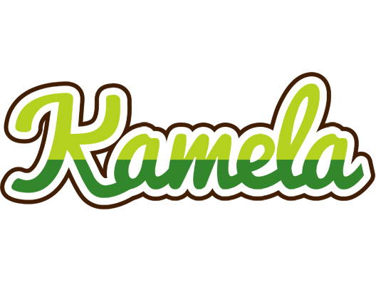Kamela golfing logo