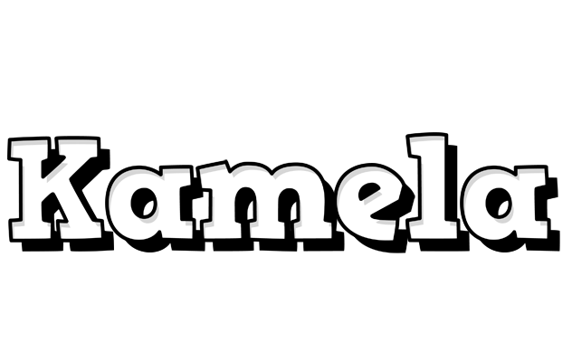 Kamela snowing logo