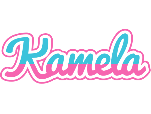 Kamela woman logo