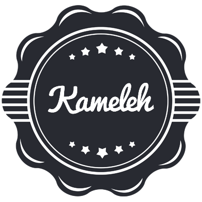 Kameleh badge logo