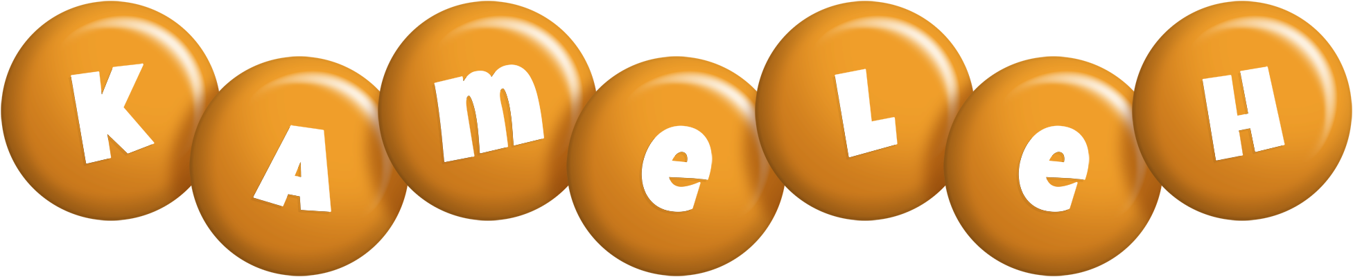 Kameleh candy-orange logo