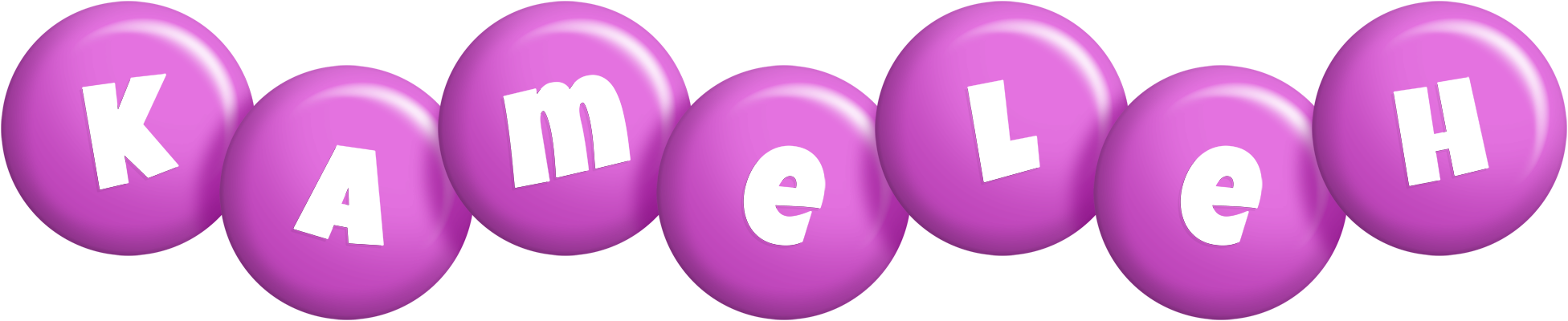 Kameleh candy-purple logo