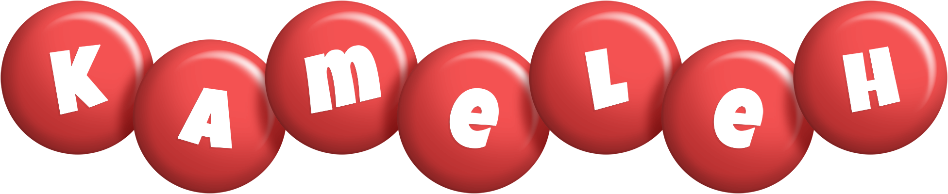 Kameleh candy-red logo
