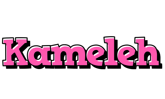 Kameleh girlish logo