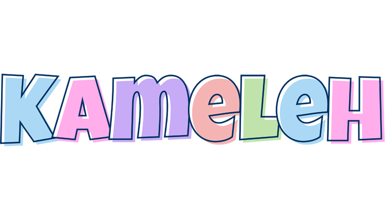 Kameleh pastel logo