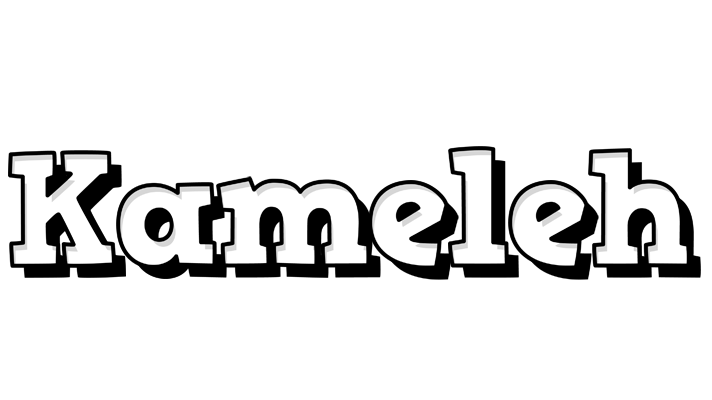 Kameleh snowing logo