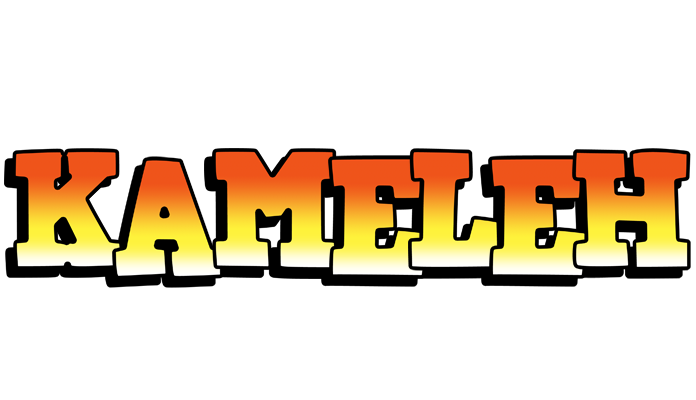 Kameleh sunset logo
